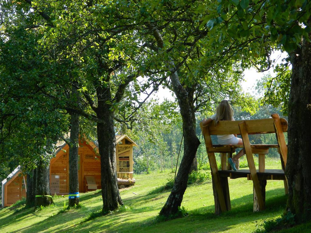 Вілла Glamping Organic Farm Slibar Тржич Екстер'єр фото