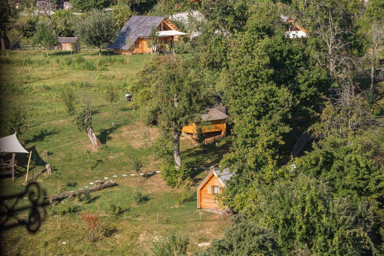 Вілла Glamping Organic Farm Slibar Тржич Екстер'єр фото