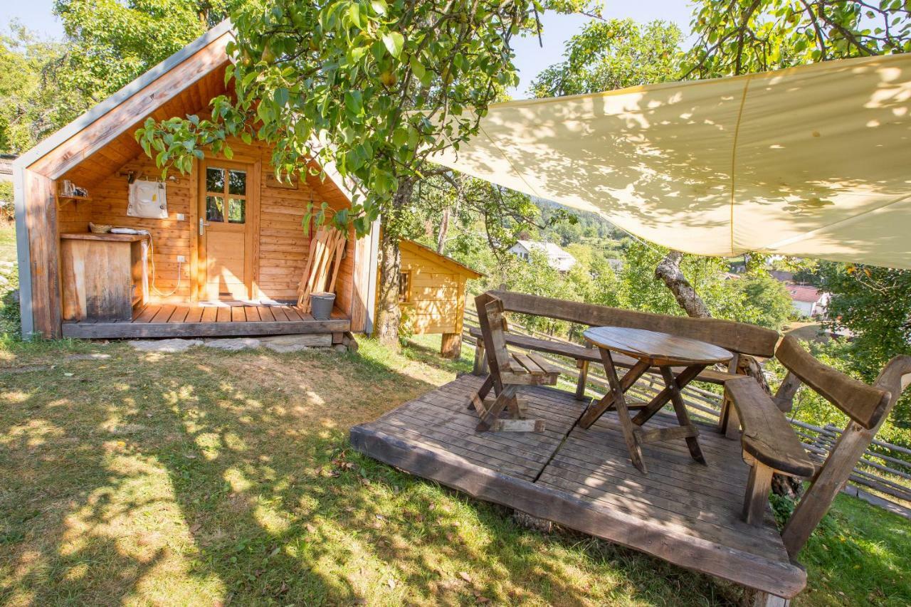 Вілла Glamping Organic Farm Slibar Тржич Екстер'єр фото