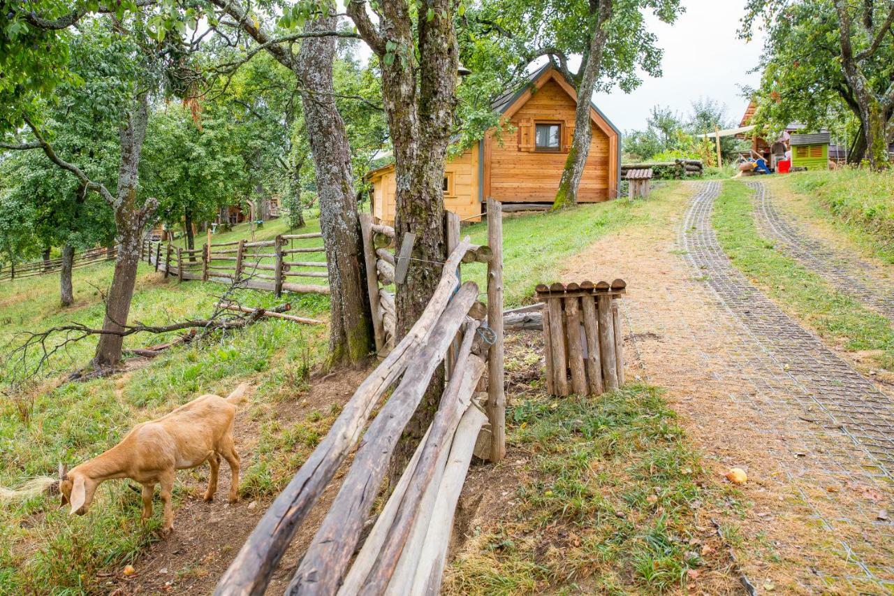 Вілла Glamping Organic Farm Slibar Тржич Екстер'єр фото