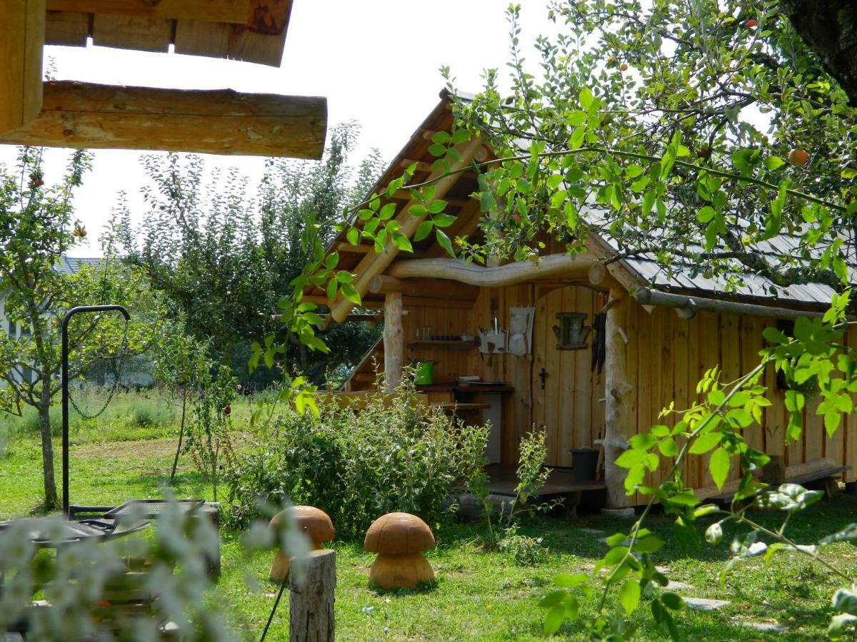 Вілла Glamping Organic Farm Slibar Тржич Екстер'єр фото